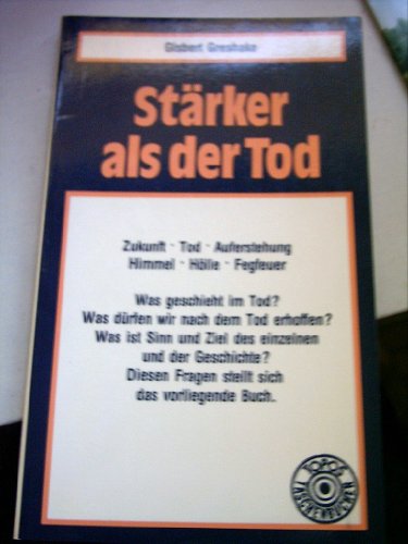 Imagen de archivo de Topos Taschenbcher, Bd.50, Strker als der Tod a la venta por medimops
