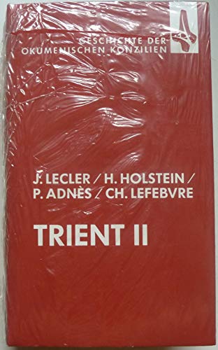 Stock image for Trient II (Geschichte der okumenischen Konzilien Band XI) for sale by Henry Stachyra, Bookseller