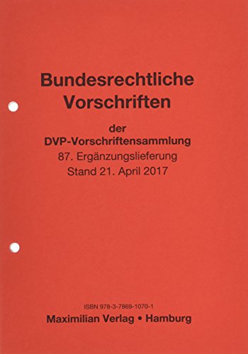 Beispielbild fr Deutsche Verwaltungspraxis. Bundesrechtliche Vorschriften. 87. Ergnzungslieferung. zum Verkauf von Buchpark