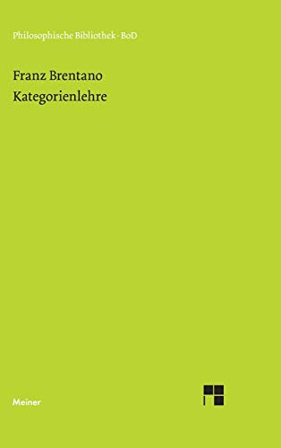 Stock image for Kategorienlehre. for sale by modernes antiquariat f. wiss. literatur