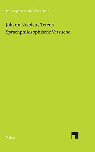 Beispielbild fr Philosophische Bibliothek 258: Sprachphilosophische Versuche zum Verkauf von medimops