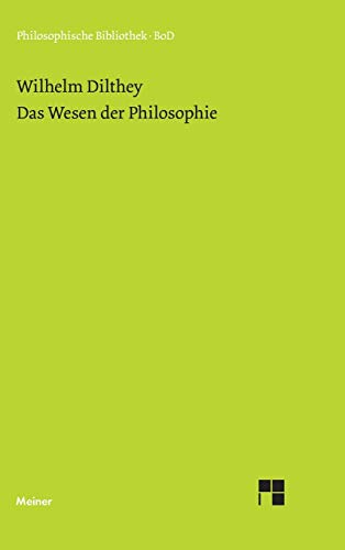 9783787306190: Das Wesen der Philosophie: 370