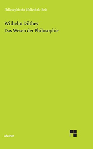 9783787306190: Das Wesen der Philosophie (German Edition)