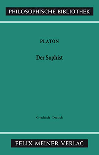 9783787306565: Der Sophist: Griechisch - Deutsch