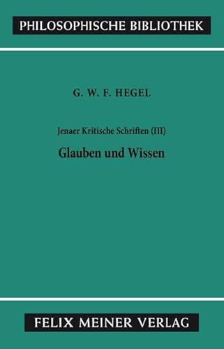 Beispielbild fr Hegel. Vol 3 zum Verkauf von Blackwell's