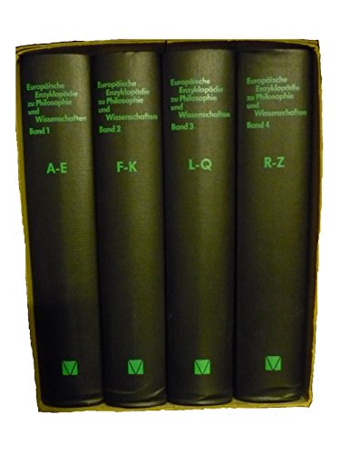 9783787309832: Europäische Enzyklopädie zu Philosophie und