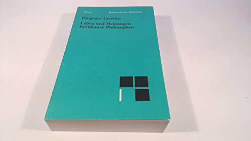 Imagen de archivo de Leben und Meinungen berhmter Philosophen a la venta por medimops