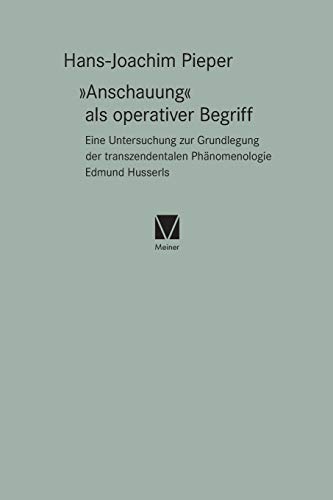 Anschauung