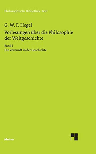 Imagen de archivo de Vorlesungen ber die Philosophie der Weltgeschichte (German Edition) a la venta por Lucky's Textbooks