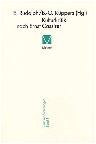 9783787312757: Kulturkritik nach Ernst Cassirer