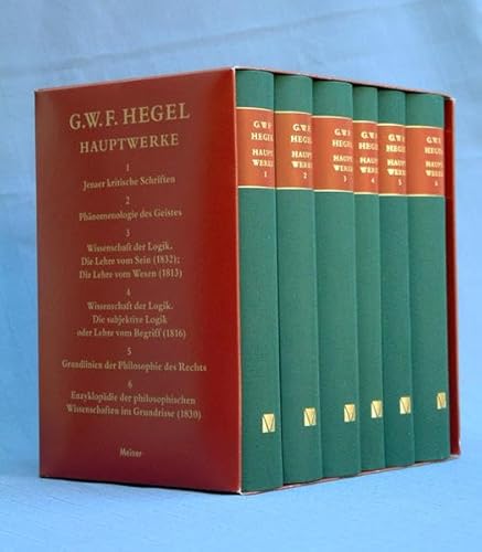 Hauptwerke (Volumes 3 - 6)