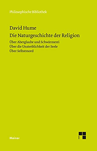 Stock image for Die Naturgeschichte der Religion -Language: german for sale by GreatBookPrices