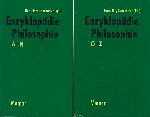 Stock image for Enzyklopädie Philosophie. for sale by HPB-Red