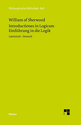 9783787314638: Einfhrung in die Logik. Introductiones in Logicam: Lateinisch - Deutsch