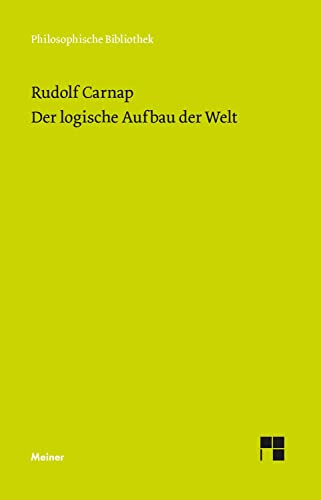 Beispielbild fr Der logische Aufbau der Welt zum Verkauf von Blackwell's