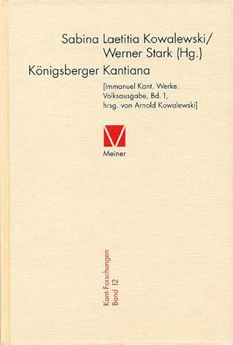 Königsberger Kantiana.