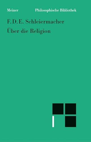 Beispielbild fr ber die Religion: Reden an die Gebildeten unter ihren Verchtern zum Verkauf von medimops