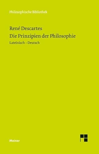 9783787316977: Die Prinzipien der Philosophie