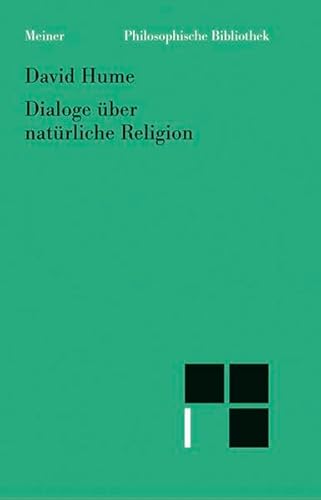 Beispielbild fr Dialoge ber natrliche Religion zum Verkauf von medimops