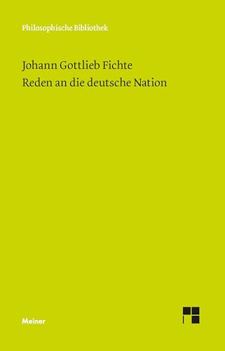 9783787318568: Reden an die deutsche Nation: 588