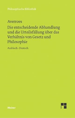 Beispielbild fr Die entscheidende Abhandlung und die Urteilsfllung ber das Verhltnis von Gesetz und Philosophie -Language: german zum Verkauf von GreatBookPrices