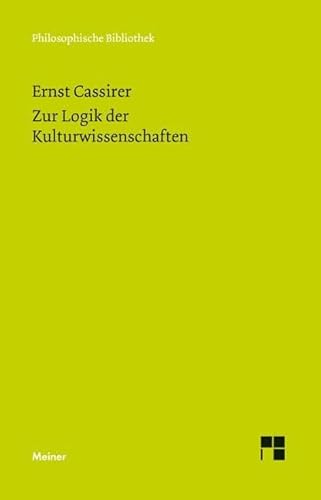 Beispielbild fr Zur Logik der Kulturwissenschaften. Fnf Studien zum Verkauf von GreatBookPrices