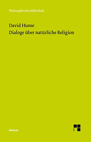 9783787324576: Dialoge ber natrliche Religion: 658