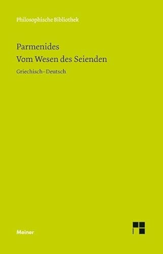 Beispielbild fr Vom Wesen des Seienden -Language: german zum Verkauf von GreatBookPrices