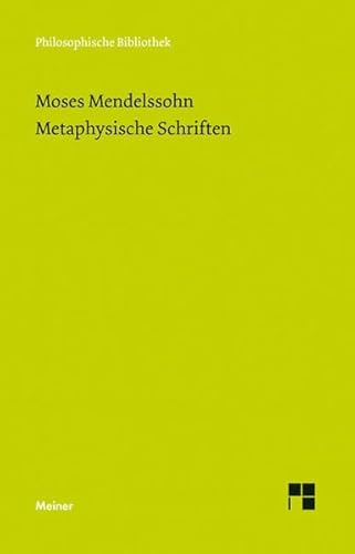 9783787326860: Metaphysische Schriften: 594