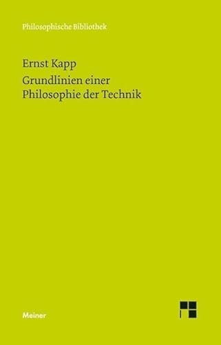 Beispielbild fr Grundlinien einer Philosophie der Technik -Language: german zum Verkauf von GreatBookPrices