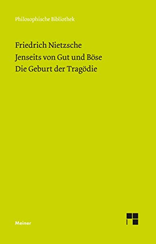 Beispielbild fr Jenseits von Gut und Bse. Die Geburt der Tragdie zum Verkauf von Blackwell's