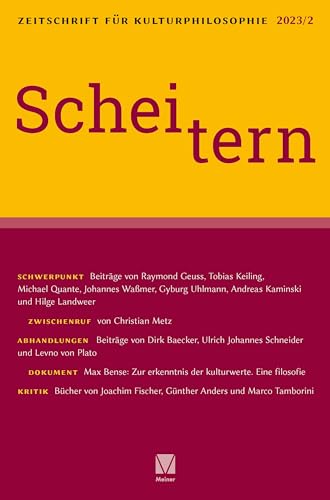9783787346318: Scheitern