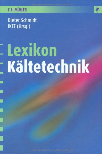 Beispielbild fr lexikon kltetechnik. zum Verkauf von alt-saarbrcker antiquariat g.w.melling