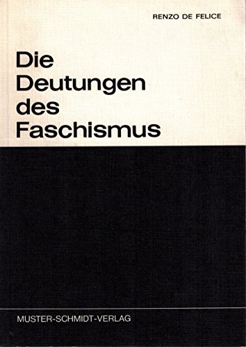 Beispielbild fr Die Deutungen des Faschismus zum Verkauf von PRIMOBUCH