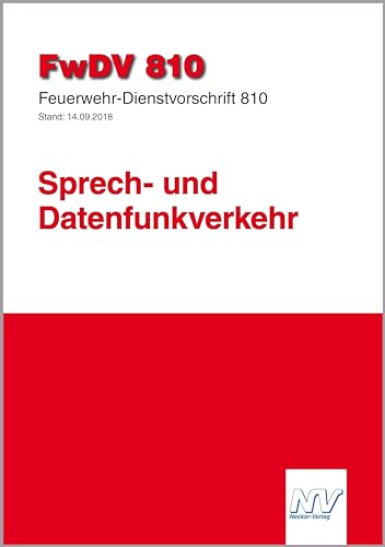 Beispielbild fr Feuerwehr-Dienstvorschrift 810 (FwDV 810) zum Verkauf von Blackwell's