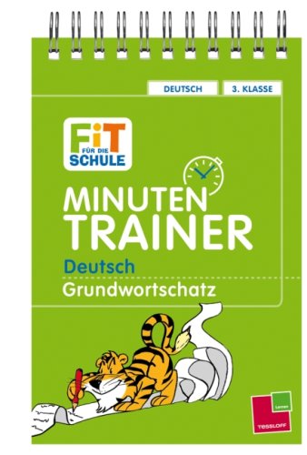 9783788615505: Minutentrainer Deutsch 3. Klasse. Grundwortschatz