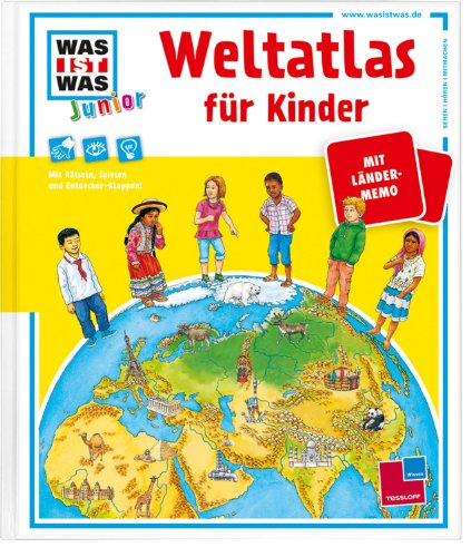 Stock image for WAS IST WAS Junior Weltatlas für Kinder for sale by ThriftBooks-Atlanta