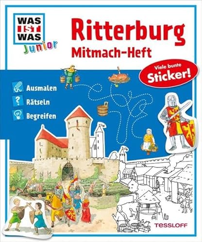 Imagen de archivo de WAS IST WAS Junior: Ritterburg. Mitmach-Heft a la venta por medimops