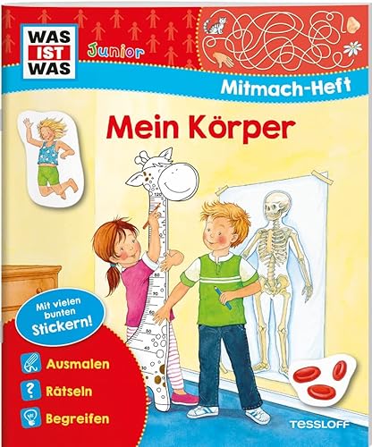 Imagen de archivo de WAS IST WAS Junior Mitmach-Heft Mein Krper a la venta por GreatBookPrices