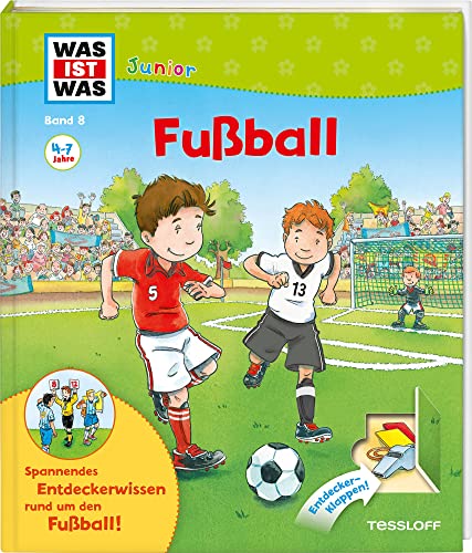 9783788622084: WAS IST WAS Junior 08. Fuball: Welche Regeln gelten beim Fuball? Wie trainieren Profis?