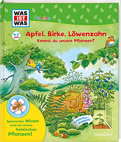 Stock image for WAS IST WAS Junior Apfel, Birke, Lwenzahn Kennst du unsere Pflanzen? -Language: german for sale by GreatBookPrices