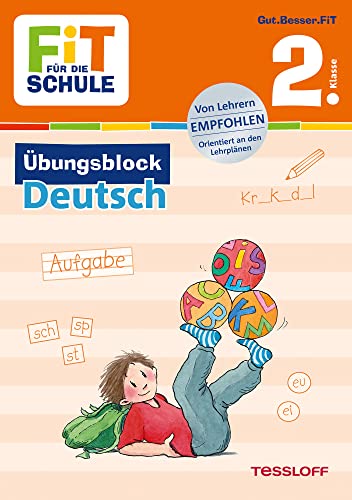 Stock image for Fit fr die Schule: bungsblock Deutsch 2. Klasse for sale by medimops