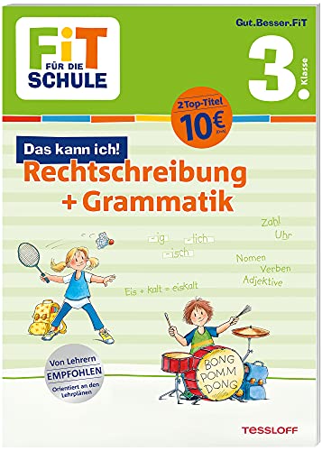 Beispielbild fr FiT FR DIE SCHULE. Das kann ich! Rechtschreibung + Grammatik 3. Klasse zum Verkauf von medimops