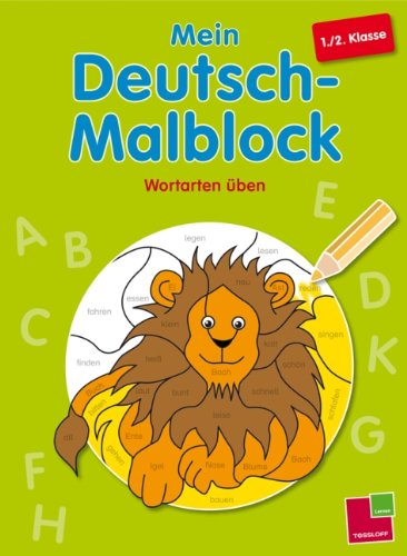 Beispielbild fr Mein Deutsch-Malblock. 1./2. Klasse: Wortarten ben zum Verkauf von Buchmarie