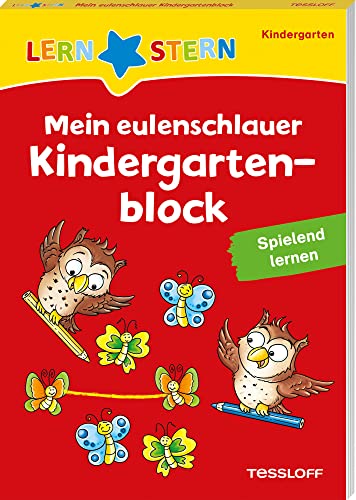 Stock image for LERNSTERN. Mein eulenschlauer Kindergartenblock. Spielend lernen for sale by medimops