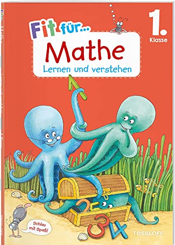 Beispielbild fr Fit fr Mathe 1. Klasse. Lernen und verstehen: Rechnen bis 20, Sachaufgaben und Geometrie verstehen und wiederholen. Am Lehrplan orientiert. Mit Lsungsheft und Stickerbogen zum Verkauf von medimops