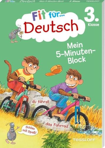 Beispielbild fr Fit fr Deutsch 3. Klasse. Mein 5-Minuten-Block zum Verkauf von GreatBookPrices