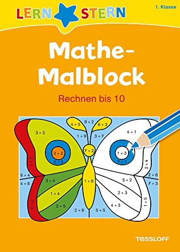 Stock image for Lernstern: Mathe-Malblock 1. Klasse. Rechnen bis 10 for sale by Blackwell's