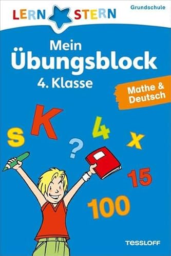 Beispielbild fr Lernstern: Mein bungsblock 4. Klasse. Mathe & Deutsch zum Verkauf von medimops