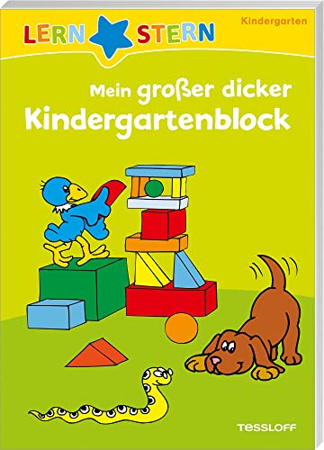 9783788625382: LERNSTERN Mein groer dicker Kindergarten-Block: Spielen und Lernen ab 3 Jahren